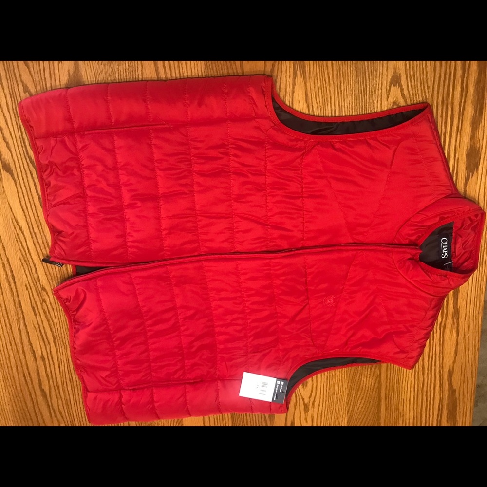 Red Chaps Down Vest